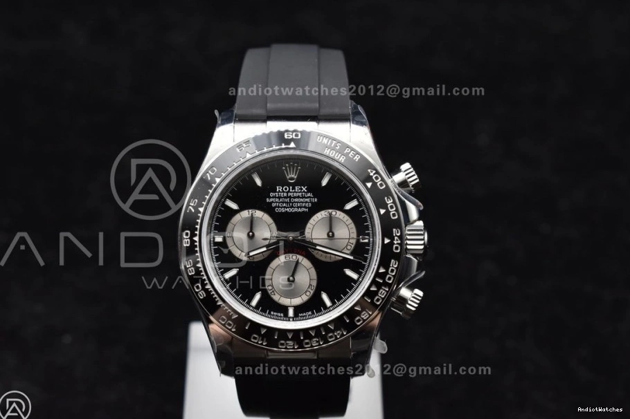 Tailored SH4131 1:1 V QF Daytona Rubber Best Edition on 126519LN 819 Strap 0228